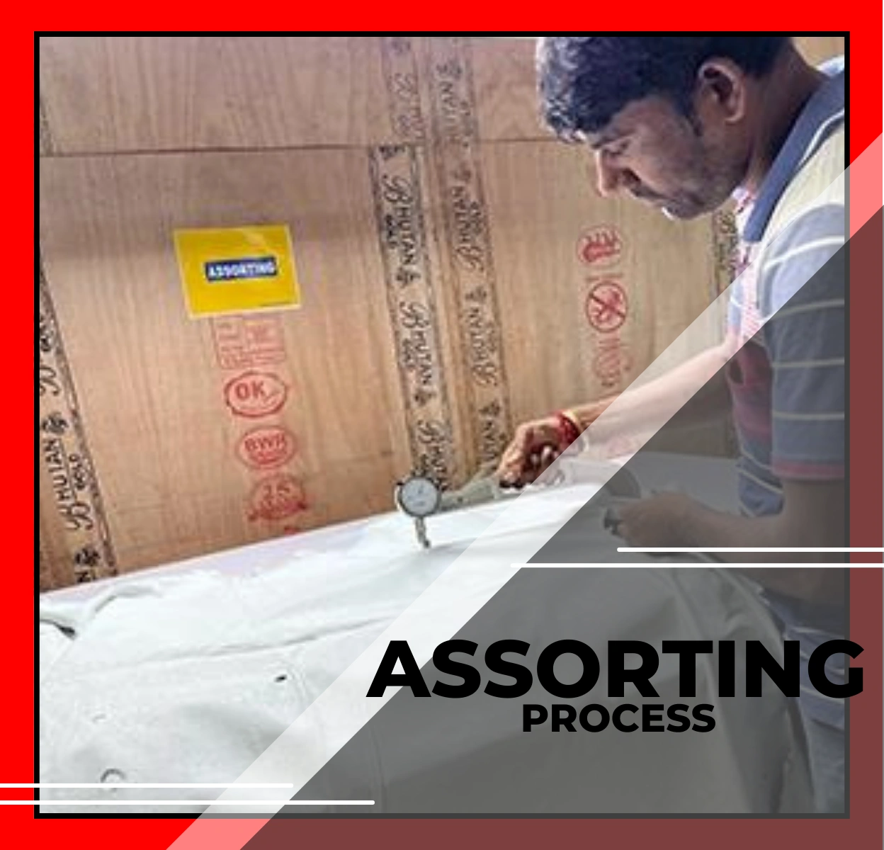 Assorting-process